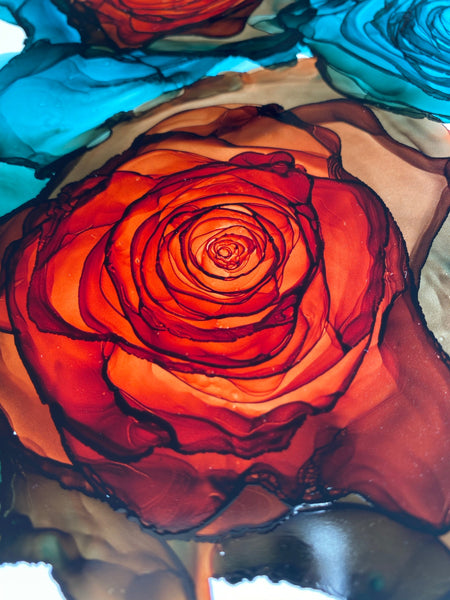 In Person Private 2 hour Alcohol Ink Course