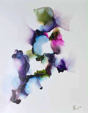 Abstract Alcohol Ink Paintings