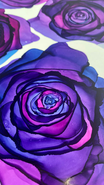 In Person Private 2 hour Alcohol Ink Course for 3 people