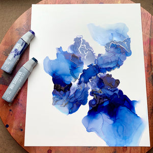 Art Under Resin | Alcohol Ink in Abstract